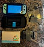 Nintendo Switch Animal Crossing Editie, Ophalen, Zo goed als nieuw, Met 2 controllers, Switch Original