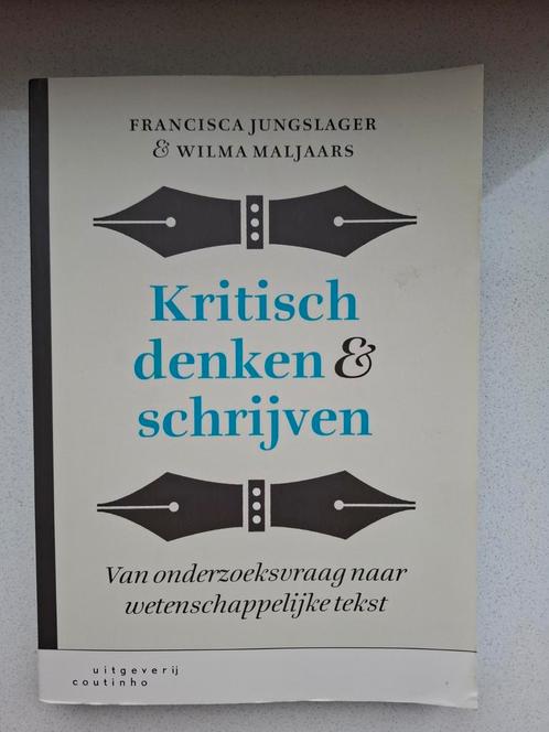 Francisca Jungslager - Kritisch denken & schrijven, Boeken, Overige Boeken, Zo goed als nieuw, Ophalen of Verzenden