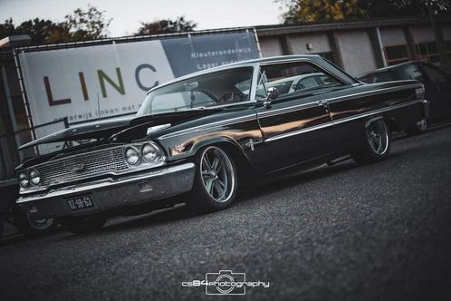1963 1/2 Ford Galaxie 460cui big block, Auto's, Oldtimers, Particulier, Ford USA, LPG, Coupé, Automaat, Zwart, Overige kleuren