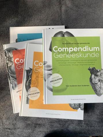 Compendium Geneeskunde - Complete Set (Deel 1-4) - 3e druk beschikbaar voor biedingen