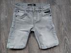 DNM Kids grijze korte spijkerbroek maat 128, Kinderen en Baby's, Broek, Gebruikt, Ophalen of Verzenden, DNM Kids