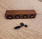 Houten bluetooth speaker inlusief oplader !, Gebruikt, Overige typen, Minder dan 60 watt, Ophalen