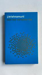 Jiddu Krishnamurti - Laat het verleden los, Ophalen of Verzenden, Zo goed als nieuw, Jiddu Krishnamurti; M. Lutyens