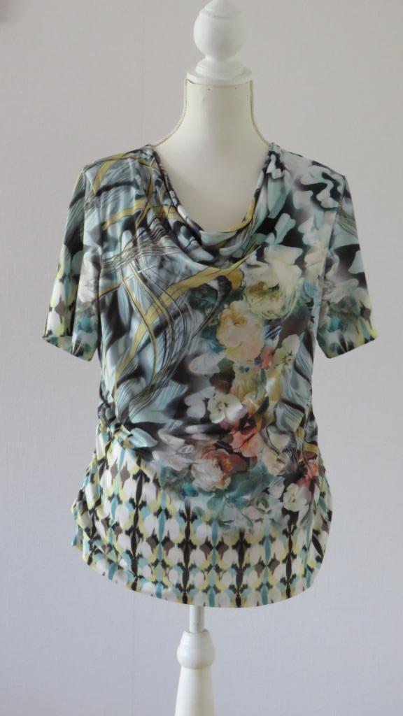 Prachtig shirt van Gerry Weber, maat 40, Kleding | Dames, T-shirts, Zo goed als nieuw, Maat 38/40 (M), Korte mouw, Ophalen of Verzenden