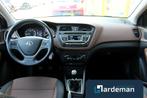 Hyundai i20 1.2 HP i-Motion Airco Trekhaak, Gebruikt, Euro 6, 4 cilinders, Zwart