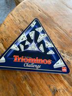 The original Triominos in blik nieuw, Hobby en Vrije tijd, Gezelschapsspellen | Overige, Nieuw, Ophalen of Verzenden