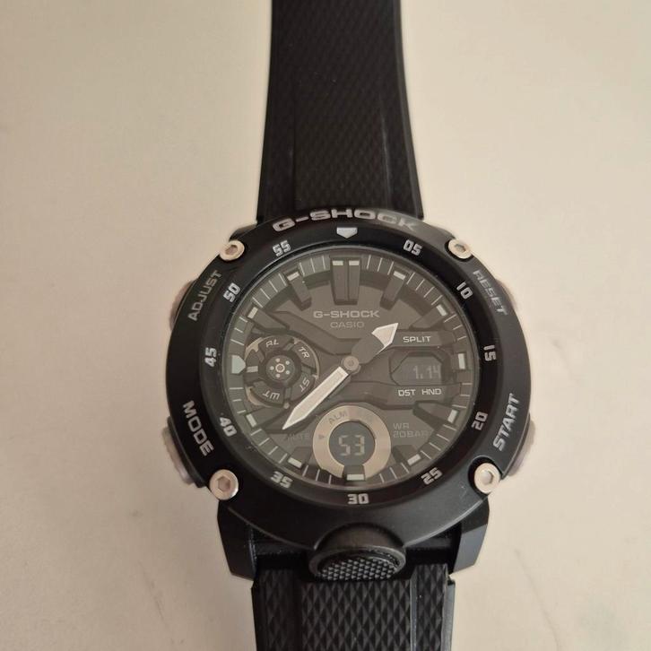 Casio G-Shock Horloge GA-2000S-1A, Sieraden, Tassen en Uiterlijk, Horloges | Heren, Zo goed als nieuw, Polshorloge, Casio, Kunststof