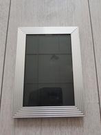 Zilverkleurige ribbel fotolijstje, Ophalen of Verzenden, Zo goed als nieuw