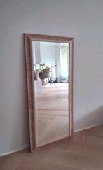 Mooie houten spiegel, zgan, Huis en Inrichting, Woonaccessoires | Spiegels, Minder dan 50 cm, Ophalen of Verzenden, Zo goed als nieuw