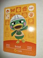 Amiibo Scoot 147 Animal Crossing, Nieuw, Ophalen of Verzenden