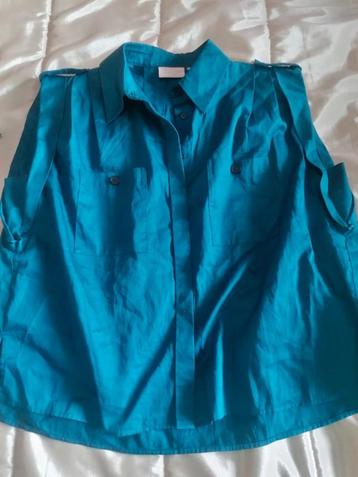 Josh V mooie blouse/ kleur petrol / maat S/ NIEUW beschikbaar voor biedingen