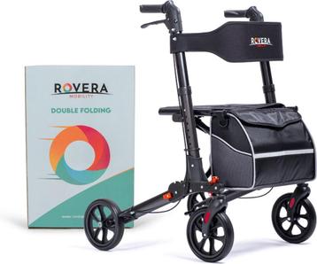 Rollator Lichtgewicht 3 X opvouwbaar - Retour als nieuw - beschikbaar voor biedingen