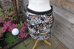 Rok zwart/ camel/ ecru Marccain mt N5 (L/42) Vaste prijs, Kleding | Dames, Rokken, Zwart, Maat 42/44 (L), Ophalen of Verzenden