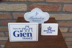 Reclameschildjes van Gien, Fürstenberg en Boch., Ophalen of Verzenden