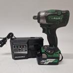 Hikoki WR18DBDL2 18v Slagmoeraanzetter Set | Nette staat, Doe-het-zelf en Verbouw, Hikoki, Zo goed als nieuw, Support@hikoki.com