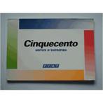 Fiat Cinquecento Instructieboekje 1995 #1 Frans, Auto diversen, Handleidingen en Instructieboekjes, Ophalen of Verzenden