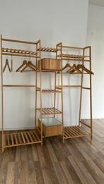 Gelakt houten kledingrek incl ( (vaste prijs)), Ophalen, Gebruikt