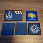 5 patches Kmar, Ophalen of Verzenden, Landmacht, Nederland, Embleem of Badge