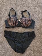 Lingerieset 80c broekje m Miriale nieuw kleur zwart beige, Ophalen of Verzenden, Zwart
