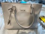 Calvin Klein design dames handtas vintage creme, Gebruikt, Ophalen of Verzenden