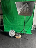 FalconEyes studiolampen en Statief, Ophalen, Gebruikt, Complete fotostudio