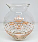 A.D. Copier gelegenheidsvaasje Wilhelmina 40 jaar, 1938., Ophalen of Verzenden