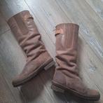 Bruine leren laarzen maat 39 Zoo adventure, Hoge laarzen, Bruin, Ophalen of Verzenden, Onbekend