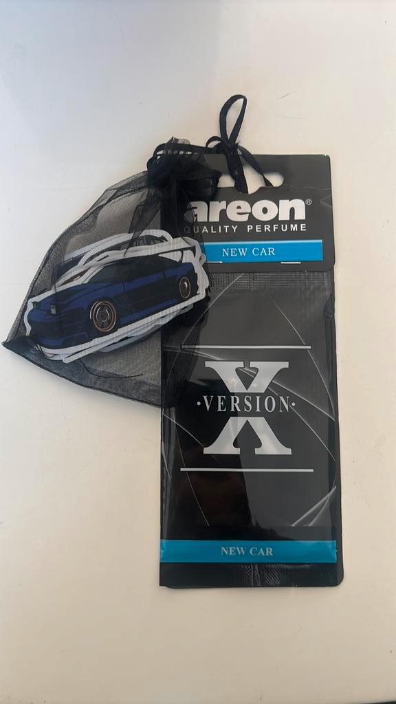 Geurhanger met 10 auto stickers., Auto diversen, Auto-accessoires, Nieuw, Ophalen of Verzenden