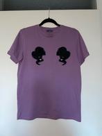 REINDERS paars oversize head logo t-shirt mt XS, Reinders, Paars, Ophalen of Verzenden, Zo goed als nieuw