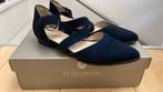 Peter kaiser blauwe pump / lage schoen maat 3 / 35,5, Peter Kaiser, Pumps, Blauw, Ophalen of Verzenden