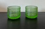 Iittala Kastehelmi waxinelichthouder 6,4 cm 2 stuks, Ophalen of Verzenden, Zo goed als nieuw, Overige materialen, Minder dan 25 cm