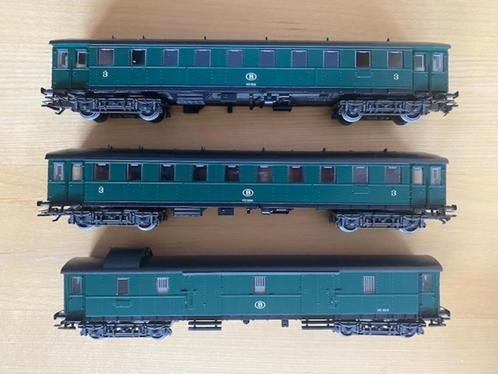 Märklin 4394 - Eilzug wagenset der SNCB, Hobby en Vrije tijd, Modeltreinen | H0, Nieuw, Treinset, Wisselstroom, Märklin, Ophalen of Verzenden