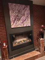Sierhaard met ombouw, Living flames, Huis en Inrichting, Ophalen, Gebruikt, Vrijstaande haard, Elektrische haard