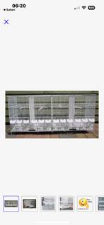 Italiaanse kweekkooi compleet, Dieren en Toebehoren, Vogels | Hokken en Kooien, Ophalen of Verzenden, Zo goed als nieuw, Vogelkooi