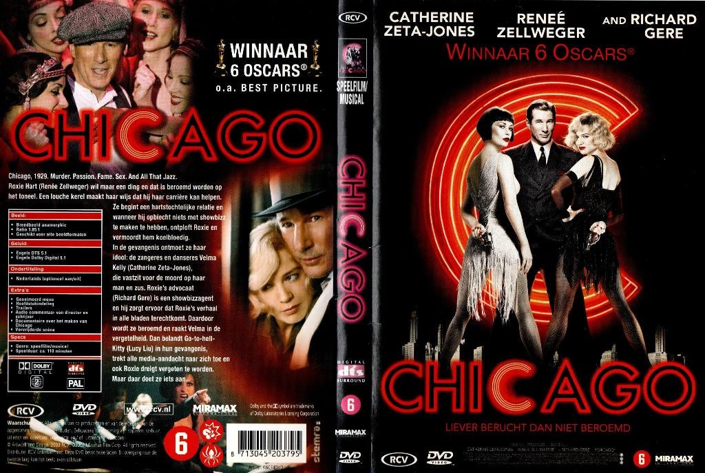 Chicago, Vanaf 6 jaar, Ophalen of Verzenden, Zo goed als nieuw