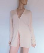 MARCCAIN Vest , WOL , CASHMERE , ZIJDE, Verzenden, Zo goed als nieuw, Maat 38/40 (M), Roze