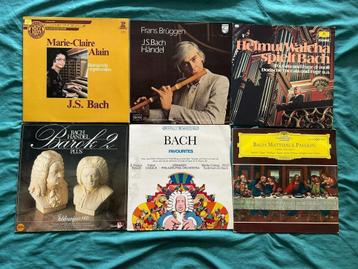 63 LP's J.S. Bach Klassiek (ook per stuk te koop) beschikbaar voor biedingen
