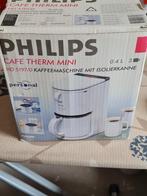 Philips Cafe Therm Mini HD 5197/0 - Koffiezetapparaat, Afneembaar waterreservoir, Gebruikt, Koffiemachine, Gemalen koffie