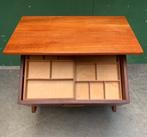 Teak houten naaikastje Deens - vintage retro kast naaien, Ophalen, Gebruikt, Overige typen, Onbekend