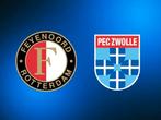 Kaart Feyenoord - PEC Zwolle - vak W3, Ophalen of Verzenden, Nieuw, Feyenoord, Overige typen