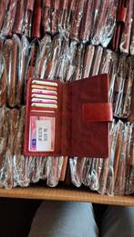 Partij Leren mapjes/portomonees, Ophalen of Verzenden