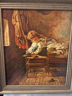 Mooi schilderij van JJ martens, Ophalen of Verzenden