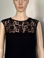 i70 Ralph Lauren maat 36/38=S/M jurk jurkje zwart feest, Zwart, Ophalen of Verzenden, Zo goed als nieuw, Knielengte