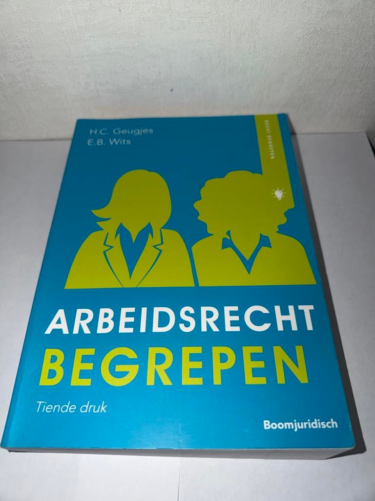 Arbeidsrecht Begrepen, Boeken, Verzenden, Gamma, Nieuw, HBO