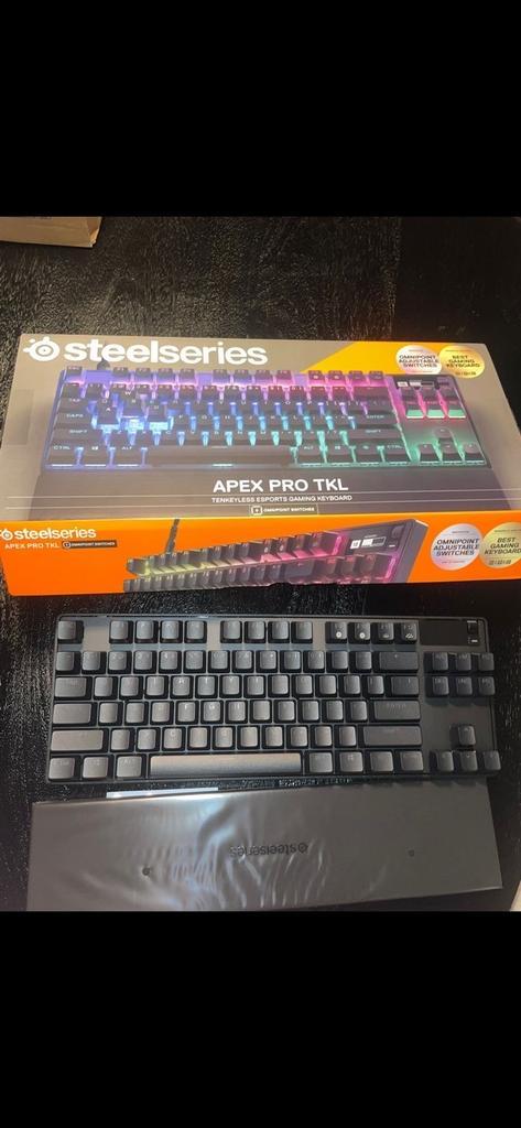 SteelSeries Apex Pro TKL, Computers en Software, Toetsenborden, Zo goed als nieuw, Qwerty, Bedraad, Gaming toetsenbord, Ophalen