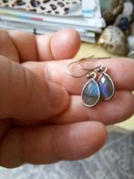 Labradoriet oorbellen echt zilver, Sieraden, Tassen en Uiterlijk, Ringen, Ophalen of Verzenden, Zo goed als nieuw, Zilver, Zilver
