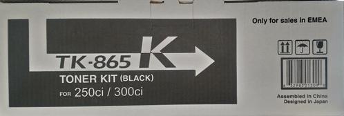 Kyocera TK-865 K, Originele Black Toner Cartridge 250ci 300c, Computers en Software, Printerbenodigdheden, Nieuw, Toner, Ophalen of Verzenden