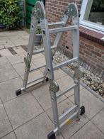 aluminium vouwladder, Ophalen, Gebruikt, Ladder