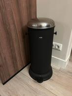 VIPP Pedaalemmer Zwart - Zo Goed Als Nieuw!, Huis en Inrichting, Met pedaal, 50 tot 75 cm, Ophalen of Verzenden, Zo goed als nieuw