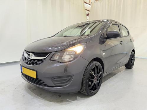 Opel KARL 1.0 Edition Airco (bj 2016), Auto diversen, Schadeauto's, Opel, Handgeschakeld, Benzine, Hatchback, Zilver of Grijs